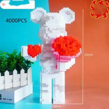 10000片超大熊积木玩具客厅摆件熊出没拼图拼装模型DIY礼物3D立体摆件适合成人生日礼物闺蜜礼物朋友礼物 - 無色 - 查看 11