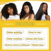 MLace Tint Melting Hair Mousse 6.8 Fl Oz Lace Tint Mousse For Women Hair Wig Lace Wigs Toupees And Hairpieces Natural Finishing Lace Color Lace Tint Mousse For Wigs Melts Lace Foam Tint Medium Brown 8001 - 中棕色 - 查看 8