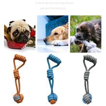 寵物玩具小狗狗繩結玩具咬不爛磨牙解悶寵物繩結玩具發洩耐咬幼犬金毛磨牙潔齒益智訓練互動玩具