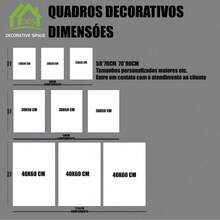 KIT 3 Decorative Abstract Terracotta Floral Frame For Living Room Bedroom 8mm Thick Panel - 白色 - 查看 8