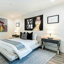 Welcome To My Crib Flag Funny Flags For Room Man Cave Wall Flag With Brass Grommets For College Dorm Room Decor,Outdoor,Parties(3ft*2ft) - Multicolor - View 9