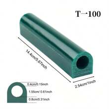1 pezzo Tubo di cera da intaglio per la realizzazione di anelli, forniture per la fusione a cera persa, cera da modellazione dura per la realizzazione di stampi per la fusione di anelli in gioielleria, con strumento per intagliare la cera, anello in cera intagliato pratico, tubo, anello, striscia di cera, anello verde, stampo per la realizzazione di gioielli, cera intagliata speciale per la realizzazione di modelli, tubo di cera circolare, anello, anello di cera, tubo di cera intagliata solida, utilizzato per stampi di fusione di anelli