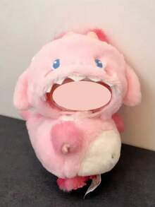 这是17厘米拉布布衣架，两件套衣服，配有水滴耳兔衣服，适合拉布布头饰和吊带背心，小动物，可爱又迷人 - 彩色 - 查看 2