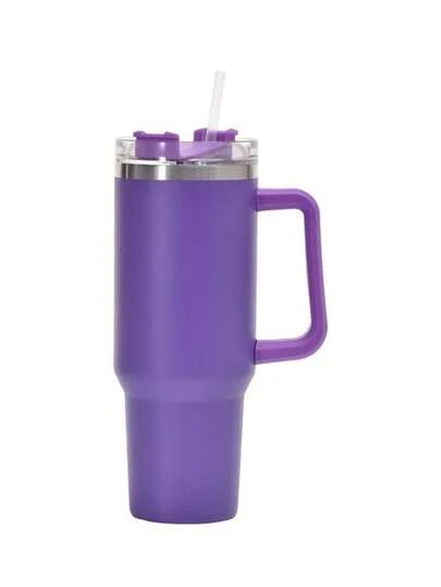 [Hot Selling] New 40oz Cup, Keeps Ice Cold, Stainless Steel Insulated Tumbler, Coffee/Soda/Beer/Water Cup, Outdoor/Car Use, Vacuum Double Wall, Leak-Proof Lid, Camping/Dorm Essential, Travel Accessory, Summer Ice Cup