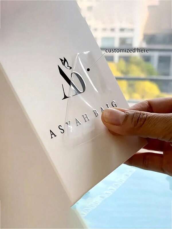 160pcs Custom Crystal Cup Stickers, Product Logo Design, Multiple Sizes Available, High-Definition 3D Printing, Waterproof And Scratch-Resistant, Customized Stationery Stickers, Product Labels, Office And School Supplies/Art Supplies/Card And Card Stock/Customized Greeting Cards