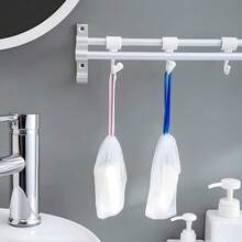 10 PCS Exfoliating Mesh Soap Pouch Double Layer Thicken Foam Net Soap Saver Sack Drawstring Holder Bags Bubble Mesh Bags (Multicolor)