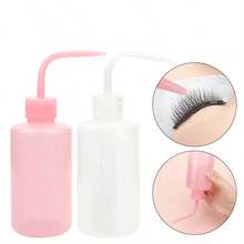 1pc 250 ML Eyelash Cleaning Washing Bottle Eyebrow Remover Skin Care Graft Lash Cleanser Bottle Eyelash Extension Makeup Tools - Multicolor - View 1
