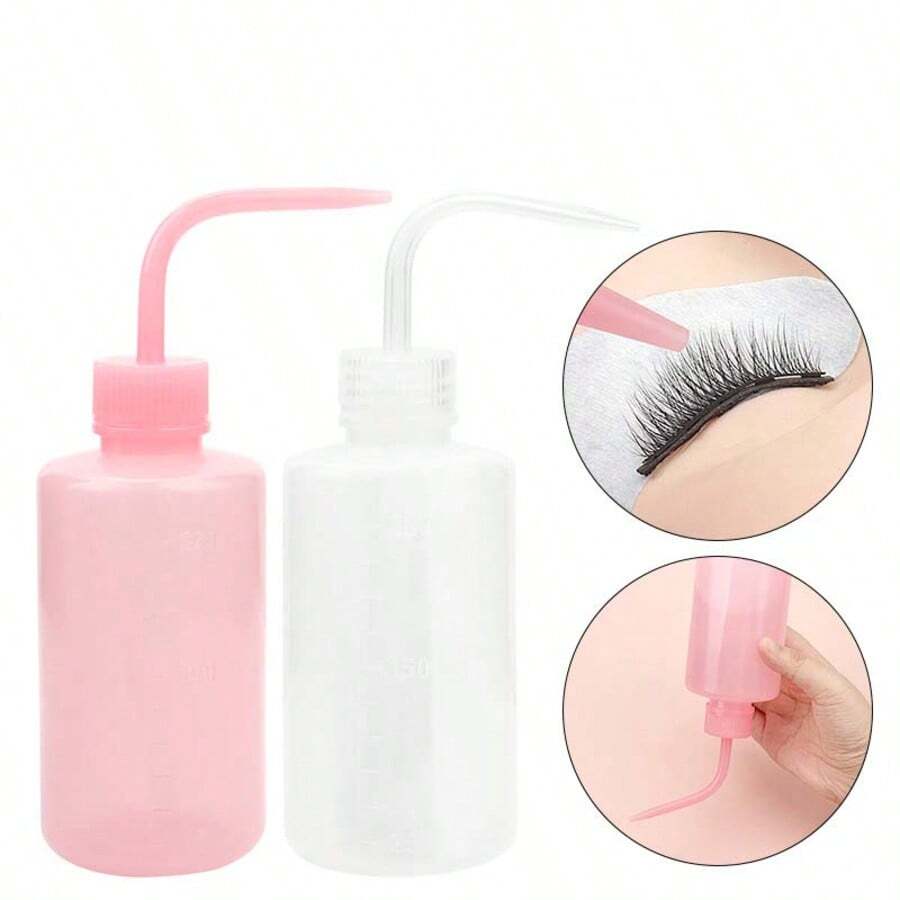 1pc 250 ML Eyelash Cleaning Washing Bottle Eyebrow Remover Skin Care Graft Lash Cleanser Bottle Eyelash Extension Makeup Tools - Multicolor - View 1