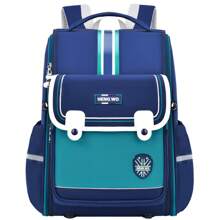 Kids Backpacks - Royal Blue and Red Large - View 6