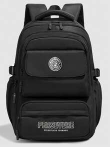 学生大容量多层耐用背包，休闲旅行防水笔记本电脑包