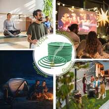 24/48/80 Aromatherapy Coils, Natural Wood And Plant Aromas, Lemongrass And Sandalwood Are Suitable For Outdoor, Living Room, And Terrace Use