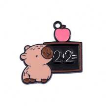 可爱的水豚河豚DIY吊坠首饰套装，可用于制作手链、项链和其他首饰。适合DIY爱好者。也非常适合馈赠亲朋好友。