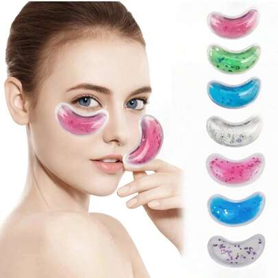 Reusable Gel Ice Bag Eye Patch, Cold And Hot Eye Mask, Physical Cooling, Soothing Eyes, Relieving Eye Fatigue
