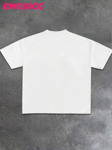 Y2K,Sexy Woman,Worldwide....Fashionable Cotton Men's T-Shirt, Multi-Color Optional, Surprise Gift For Friends And Family, Christmas Drop Shoulder Sleeves Round Neck