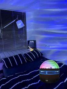 [Magical Galaxy Projector] 14 Effects Galaxy Star Projector, Northern Lights LED Atmosphere Projection Lamp Aurora Borealis Starry Sky Projector, For Room Home Decorations, Home Theater, Gift Decoration, Magical Projection Lamp Gifts, Holiday Party