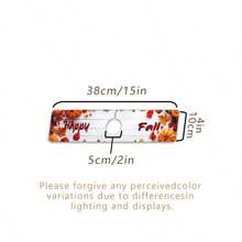 Faucet Splash Guard, Autumn/Halloween Style, Bathroom Faucet Splash Mat To Set Holiday Atmosphere, Anti-Moisture Anti-Slip Faucet Mat, Kitchen Countertop Accessory, Kitchen & Dining Table Accessory, Sink Drain Mat, Absorbent & Anti-Slip Multifunctional