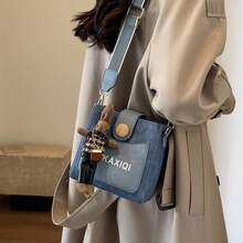 Women Shoulder Bags - 黑色無掛件 - 查看 3