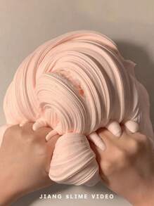 Jouets à presser de boue cristal de Slime moelleux, pâte à modeler texturée super douce