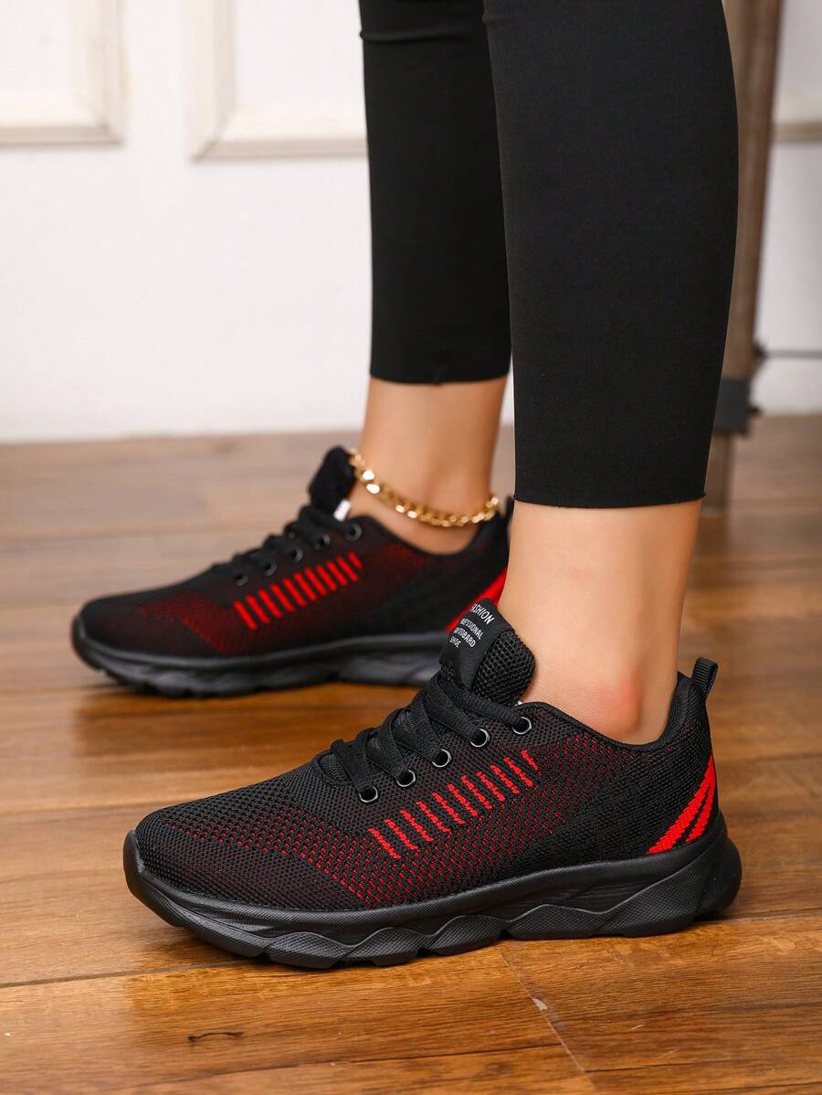 2024新款户外休闲运动鞋，时尚百搭耐用运动鞋 - 紅色 - 查看 1