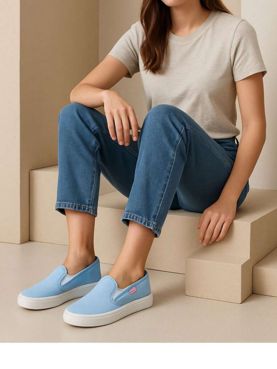 Women Tennis & Racquet Sport Shoes - Dusty Blue - View 1