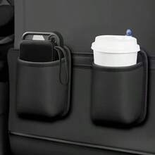 1 件汽车座椅靠背杯架、汽车水瓶夹、储物整理袋、水瓶和杯子多功能储物盒、用于整理和存放汽车内饰配件、保持汽车内饰清洁、适合女性储物整理器旅行必需品返校宿舍储物秋季装饰