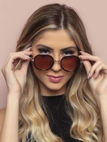 Women Fashion Glasses - Màu Đỏ Sâu - Xem 6