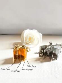 Custom-Engraved Book Necklaces Or Keychains, Personalized Mini Book Pendants, Jewelry For Book Lovers, Unique Reader Necklaces And Keychains - Multicolor - View 9
