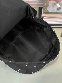 休闲女士背包，尼龙材质，大容量，新款，水豚可爱印花，方便日常通勤