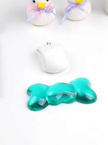 Mouse Wrist Rest, Gel Transparent Mouse Wrist Support Pad, Lovely Ergonomic Mouse Wrist Pad, Soft Transparent Wrist Pain Relief Office Home Desk Computer Mouse