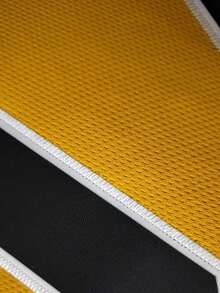 Men's Baseball Jersey 21 Yellow Button-Down Embroidered Sports T-Shirt Gym Clothes Men Basic T Shirt - 黃色 - 查看 5