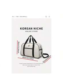 Large Capacity Tote Bag, Fashionable & Versatile Shoulder Bag For Moms, Lightweight & Convenient Diaper Bag - Multicolor - View 4