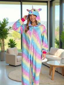Women Lounge Jumpsuits - Pink - View 1