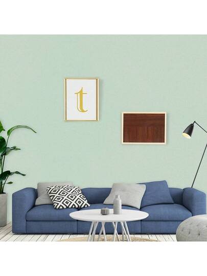 Roll Mint Groen Peel Stick Wallpaper Thickened Self Adhesive Sage Contact Paper Waterproof Removable Vinyl Textured Shelf Liner Cabinet Bedroom Wand Stickers Room Kitchen Living view 6