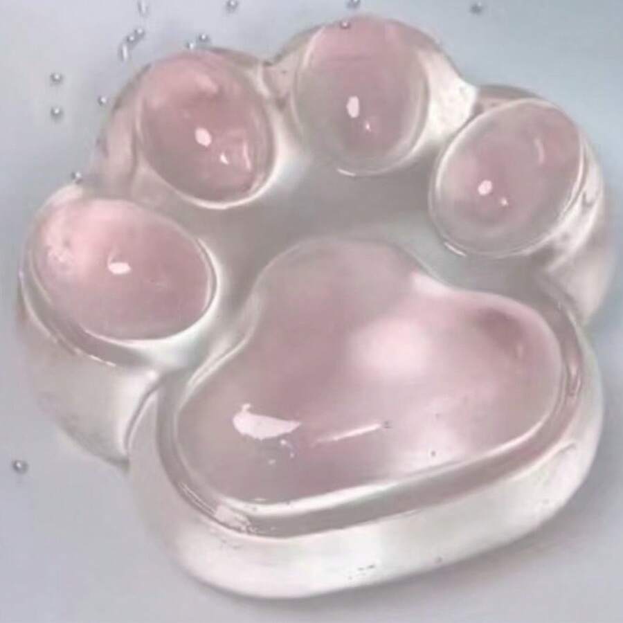 1/5个猫爪挤压玩具，慢回弹葡萄/橙色，减压挤压玩具，立方体挤压玩具，粘性挤压玩具，大号弹性挤压猫爪，指尖旋转玩具，生日派对礼物