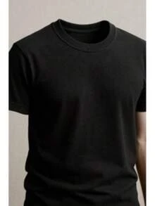 Damn T-Shirt Unisex Traditional Men's And Women's Unisex 100% Cotton - 黑色 - 查看 2