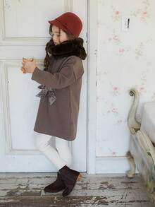 3 件套女童厚款过鞋及踝长打底裤，适合秋冬季女童，简单纯色百搭