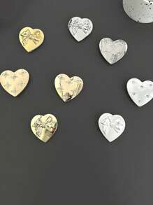 1 个金属电镀镜面手机支架，粘性伸缩滑动支架，不对称形状支架，桌面电视观看奇迹，粘性蝴蝶结/蝴蝶结，心形水钻星装饰支架兼容 、Android 手机，生日、家人、朋友的礼物推拉式手机握把手机支架手机配件