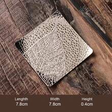 قطعة واحدة وسادة حرارية أنيقة مقاومة للحرارة ذات لون نحاسي عتيق، مناسبة لغرفة الشاي، ديكور المنزل، استقبال المكتب - متعدد الألوان - مشاهدة 23