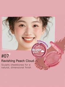 Essence Cardiac Powder Blush / Essence Blush Crush - Dreamy Cloud - 4.5g - Peach Drunk Cloud - View 1