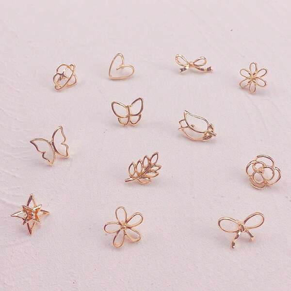 12 قطعة أزرار مضادة للانزلاق ، إكسسوارات ملابس - أداة لتعديل خصر الفستان ، دبوس دبابيس اللؤلؤ ، أزرار بدون خياطة