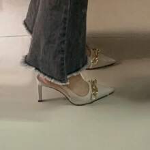 Women Heeled Sandals - 黑色升級版 - 查看 7