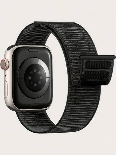 Sport Loop Band Compatible With Apple Watch Bands For Women Men 40mm 41mm 38mm 42mm 46mm 44mm 45mm 49mm, Braided Stretchy Nylon Strap Compatible With IWatch Series 11 10 9 8 7 6 5 4 3 2 1 SE Ultra 3 2 1