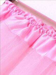 1pc Adult 3-Layer Tulle Petticoat Skirt, 40cm Princess Puffy Tutu Dress, Costume For Cosplay, Birthday Party, Role Play, Halloween