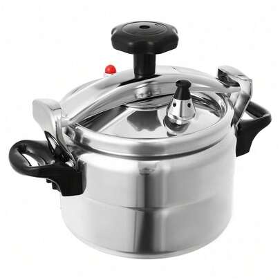 Pressure Cooker, 3 L/30 L Aluminum Explosion Proof Pressure Canner Large Capacity Rice Cooker Cookware With Compound Bottom For Gas Electric Flat Top Stoves Easy To Open