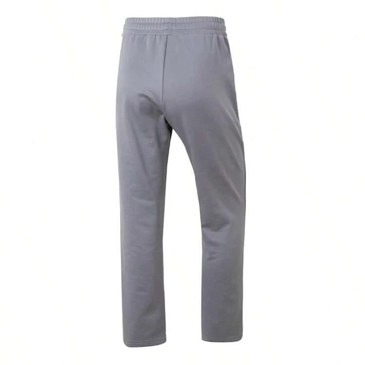 Unisex flanellfodrade stickade byxor, varma och bekväma för fritid, utomhus, fitness, träning - Grå - Visa 2