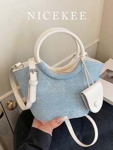 简约质感，清新配色，精致手提包，时尚百搭，热门单肩包，小众设计，气质颜值高，大容量斜挎包，适合通勤上班逛街