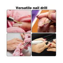 Pro Nail Professional Carbide Nail Drill Bits, Non-Abrasive Electric Nail File Tips For Dead Nail Removal, Nail Art Tools For Manicure And Pedicure(M,XXF) - Multicolor - View 10