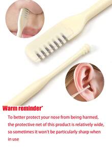 Set de 12 piezas Recortador de vello nasal suave y sin dolor, unisex - Portátil manual con cabezal giratorio de 360°, herramienta de depilación facial amigable con la piel, recorte preciso - Multicolor - Ver 6