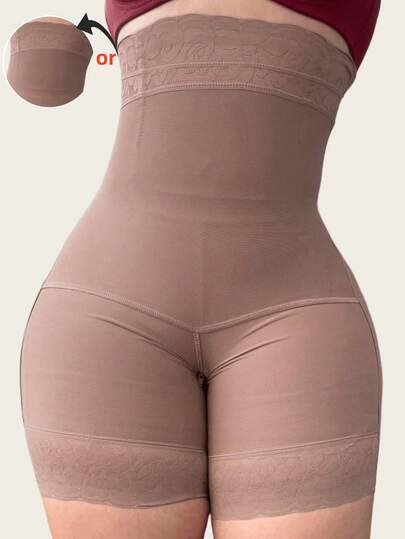 Pantalones cortos de control de abdomen de cintura alta para mujer, pantalones cortos de control abdominal de cintura alta, levantamiento de glúteos, mallas de cintura firme y levantamiento de glúteos, uso diario y para diversas ocasiones