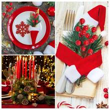 42 Peças Galhos Artificiais de Pinheiro com Agulhas de Pinheiro e Bagas Vermelhas, Pinhas Artificiais de Natal, Hastes com Bagas, Suprimentos para Fazer Coroas de Natal, Decoração de Casa, Artesanato, Decorações de Natal, Decoração de Quarto, Inverno